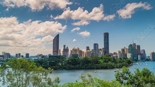 Brisbane City, Queensland Australia Downtown Region
