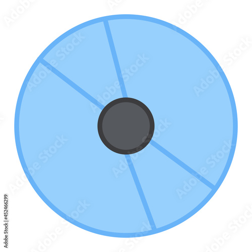 A perfect design icon of cd