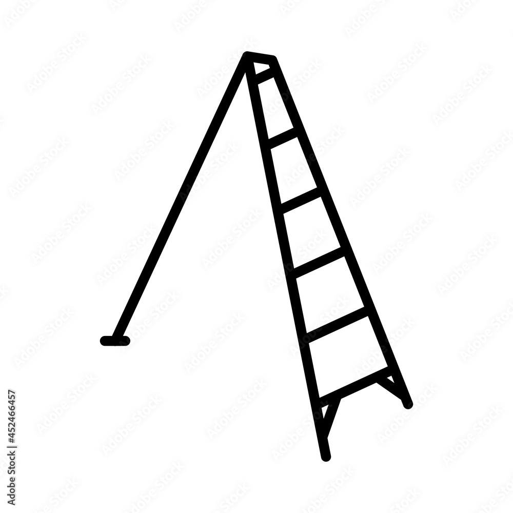 Ladder Vector Line Icon Design Ladder Vector Line Icon Design