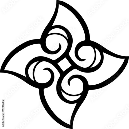Mandala Art can be used for artwork decoration, coloring or tattoo design.
