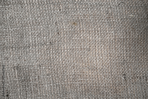 Piece of old fabric burlap texture
