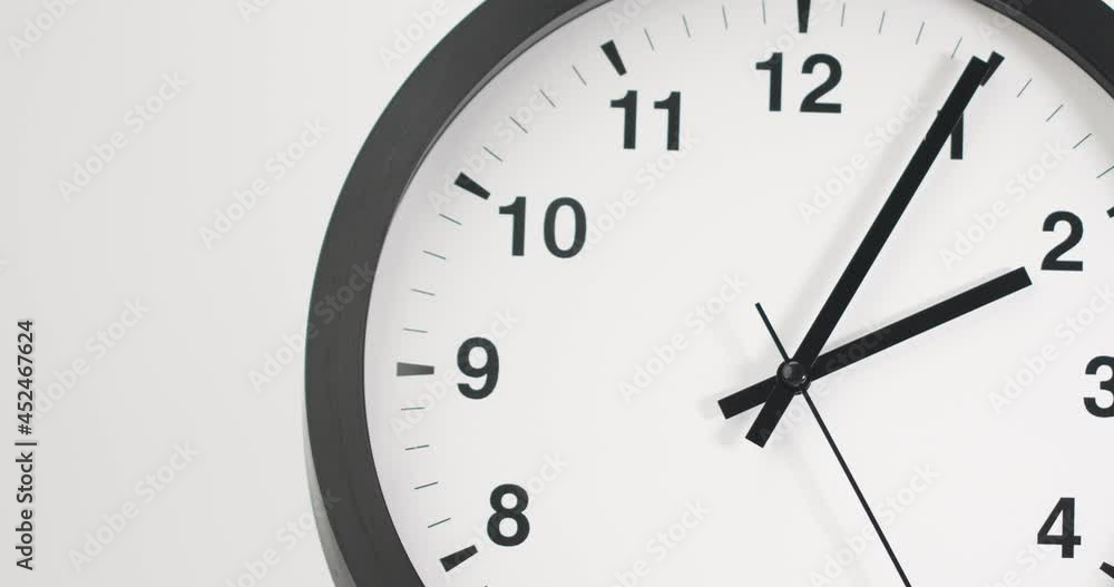 Move the camera angle from right to left, watch isolated on white background, Showtime 02.06 am or pm, second-hand minute Walk. Move the camera angle from right to left, watch isolated on white background, Showtime 02.06 am or pm, second-hand minute Walk.