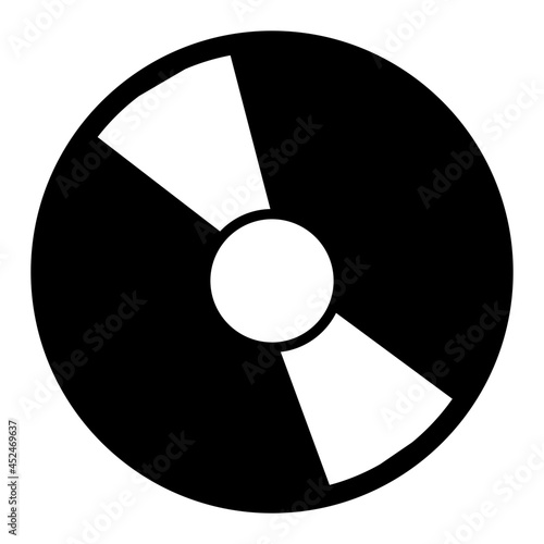 A perfect design icon of cd 