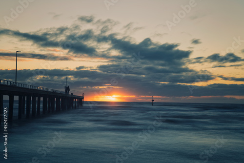 sunset at the pier © Ivan