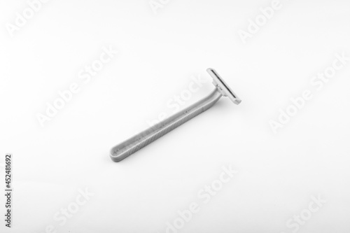 Mustache trimmer, beard trimmer isolated on white background