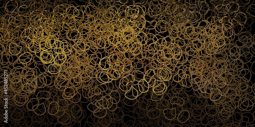 Dark gray vector pattern with abstract shapes.