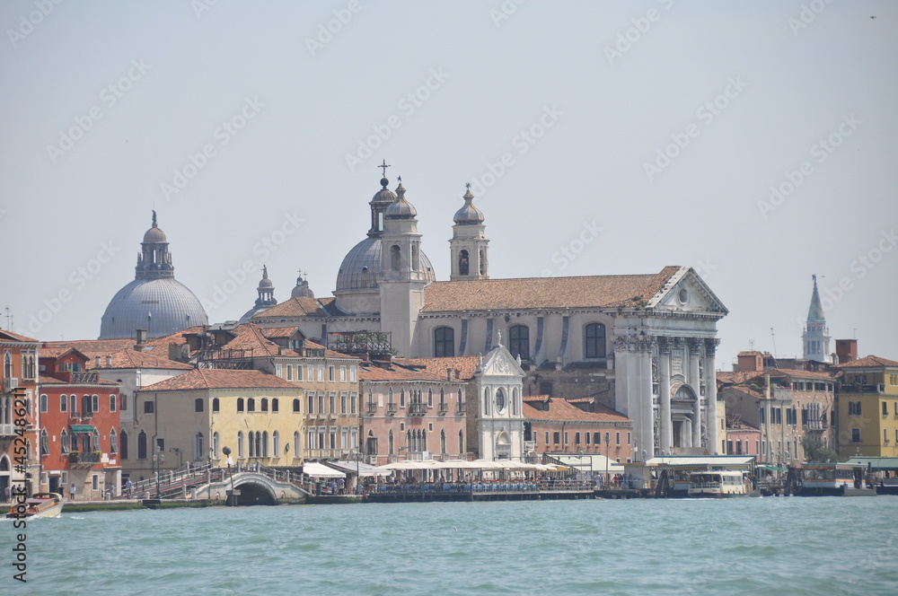 Amazing view of The church Santa Maria della Visitazione in Venice, Italy