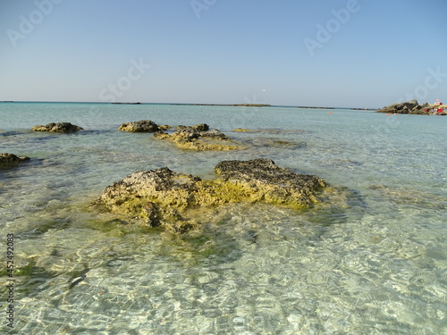 Fototapeta Naklejka Na Ścianę i Meble -  Plaża Elafonisi Kreta Grecja