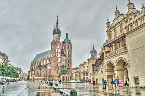 Krakow, Old Town landmarks, HDR Image © mehdi33300