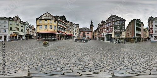 Fototapeta Naklejka Na Ścianę i Meble -  Cochem Marktplatz