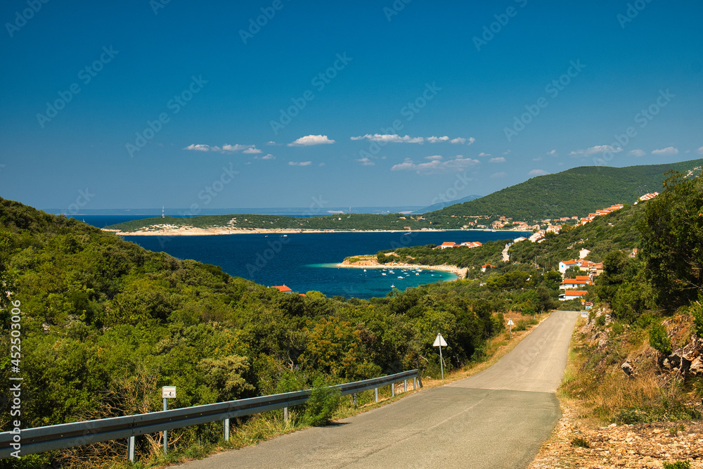 Obraz premium Landscape of Miholascica , Cres Island , Croatia