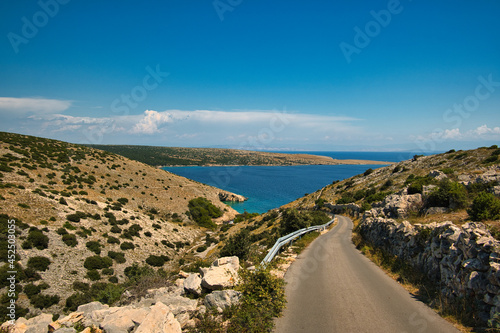 Fototapeta Naklejka Na Ścianę i Meble -  Koromacna beach in Cres Island, Croatia