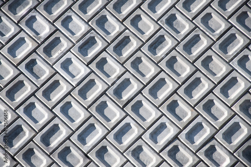 護岸ブロック アブストラクト背景 日本