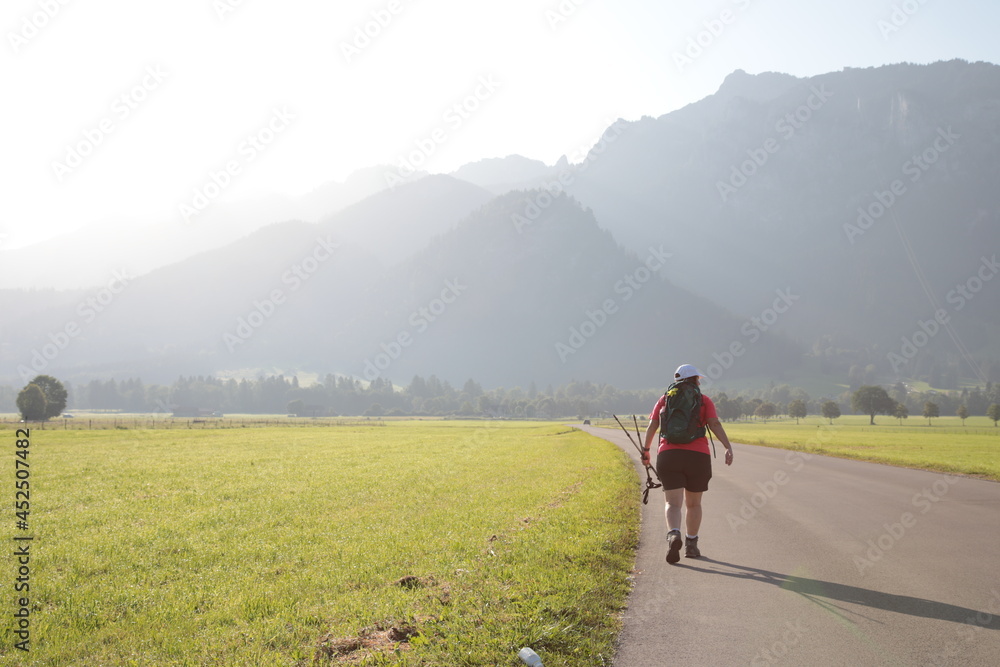 Obraz premium Morgenstund hat Gold im Mund