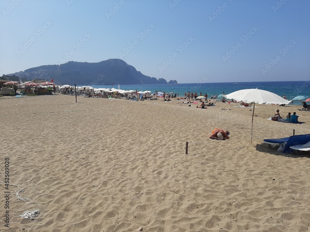 Obraz premium Cleopatra beach in Alanya