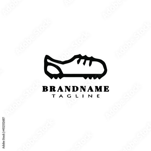 sport shoe logo icon design template vector