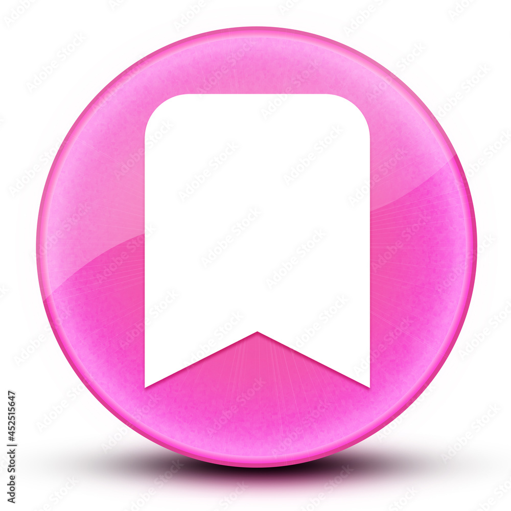 Bookmark eyeball glossy pink round button abstract Bookmark eyeball glossy pink round button abstract