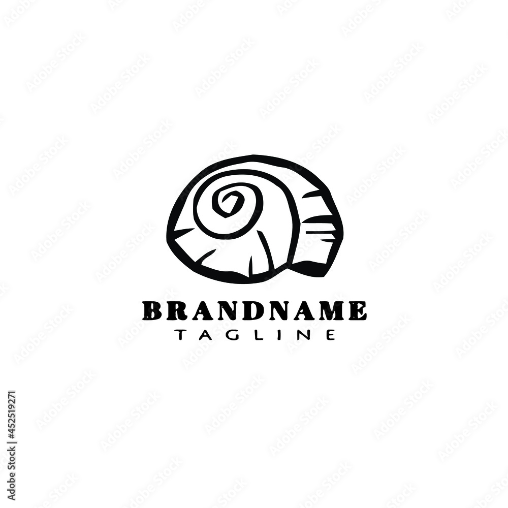 scallop logo icon design template vector illustration scallop logo icon design template vector illustration
