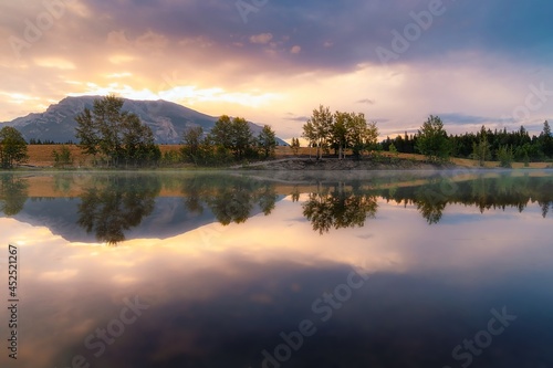 Sunrise Over Quarry Lake