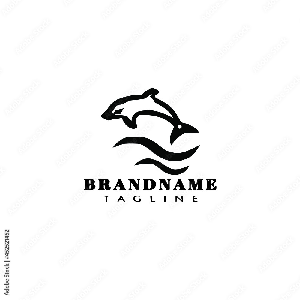 dolphin logo icon design template vector illustration dolphin logo icon design template vector illustration