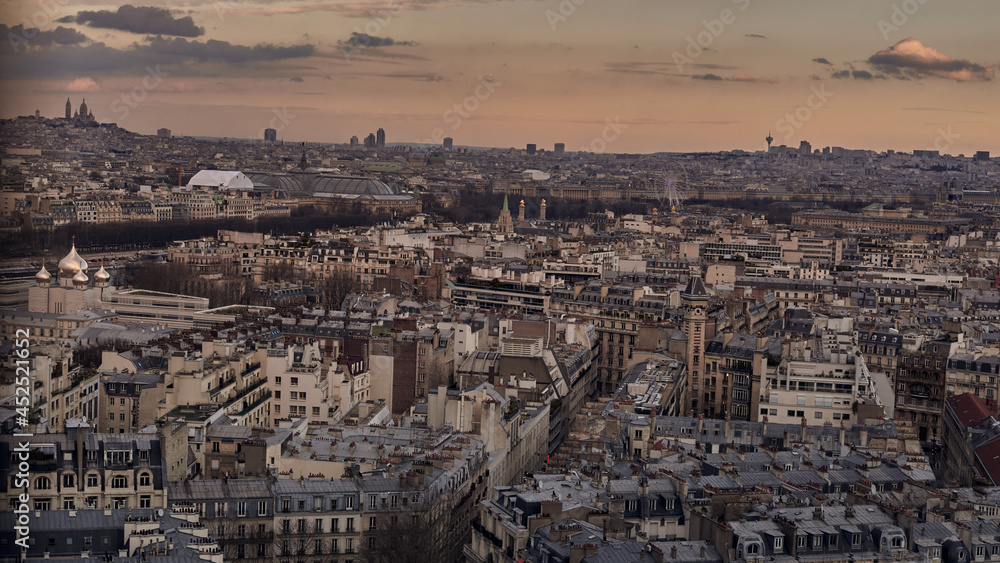 Paris from the Eiffel Tower Paris from the Eiffel Tower