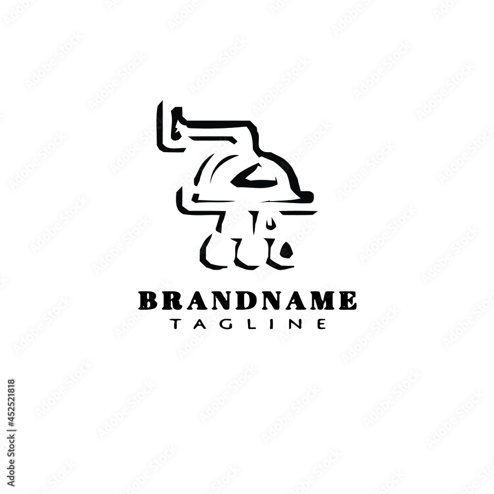 shower head logo icon design template vector illustration shower head logo icon design template vector illustration