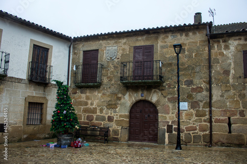 San Martin de Trevejo (or Sa Martin de Trevellu), Spain. A town in Extremadura, one of the three villages where the A Fala language is spoken photo