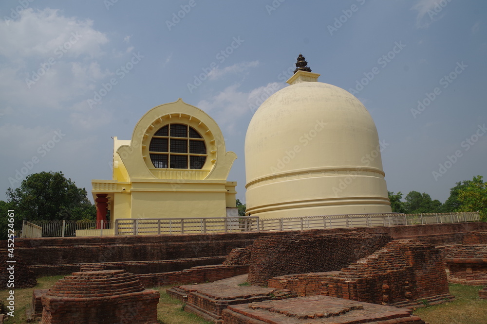 仏教八大聖地　インドのクシナガラ
