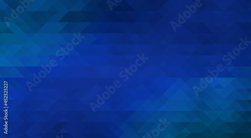 gradient blue abstract mosaic pattern. shining colored illustration for brand-new style. a new texture for your design. abstract triangular or polygon background for business, template.