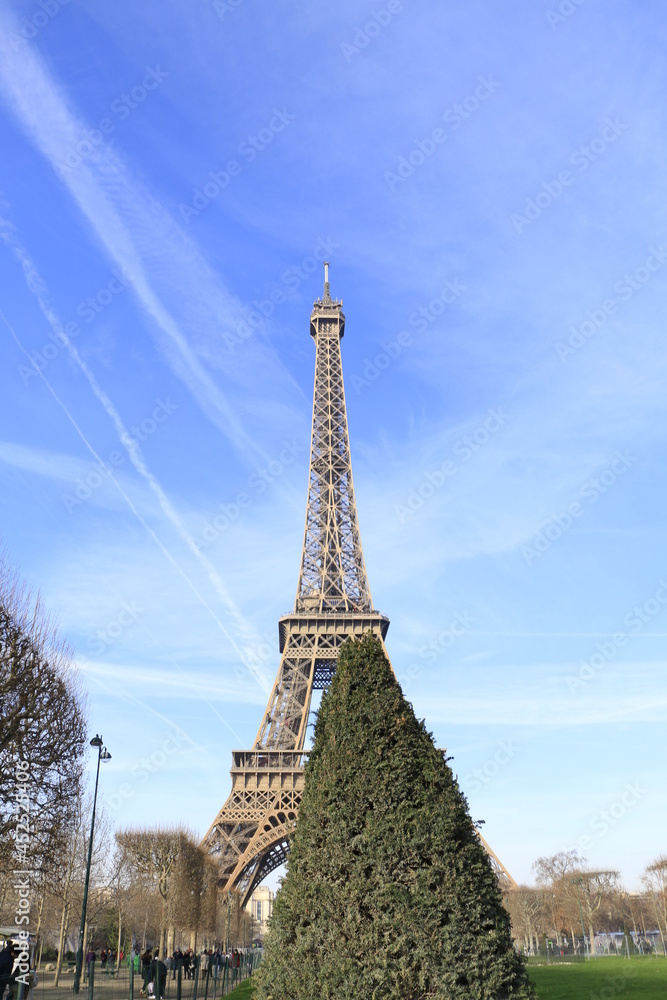 Torre Eiffel paisaje