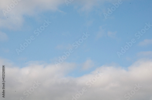 blue sky with clouds