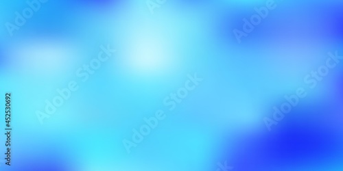 Light blue vector abstract blur backdrop.