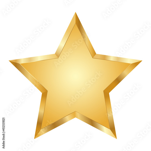  Gold star realistic