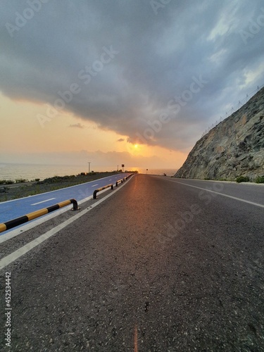 Sunset On The Bicycle Road photo