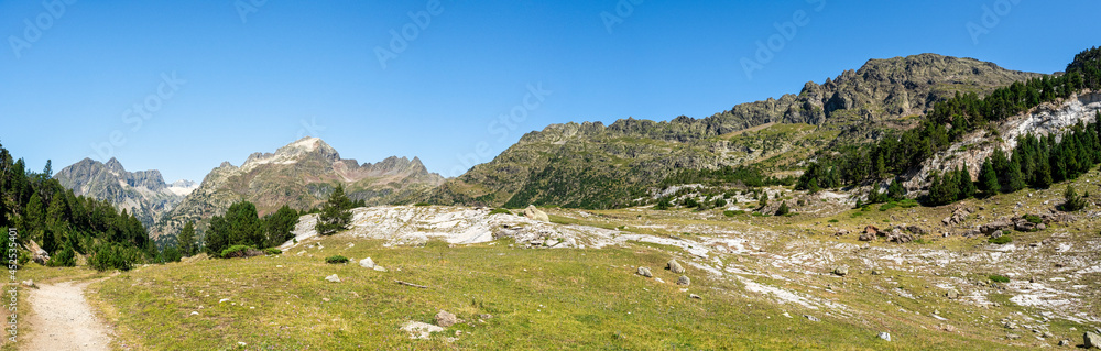 Pyrenees at Huesca pano