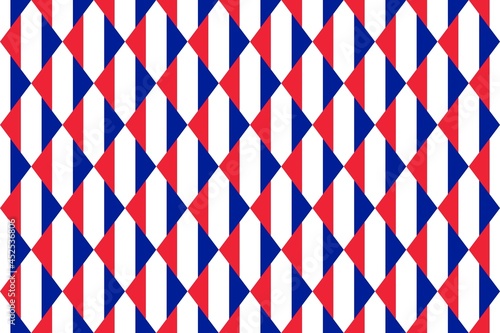 Simple geometric pattern in the colors of the national flag of France