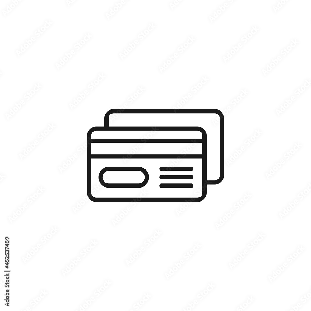 Line icon of small store Line icon of small store