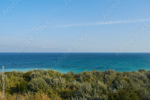 Landscape from Tuzla with the Black Sea and sand © Ovidiu