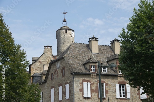 La Canourgue, Lozère, Occitanie, France, connue sous le nom de La petite Venise lozérienne, labélisé Village Etape