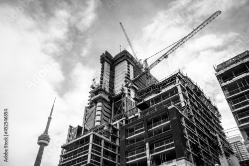 Toronto Building Construction at Wellington and Spadina photo