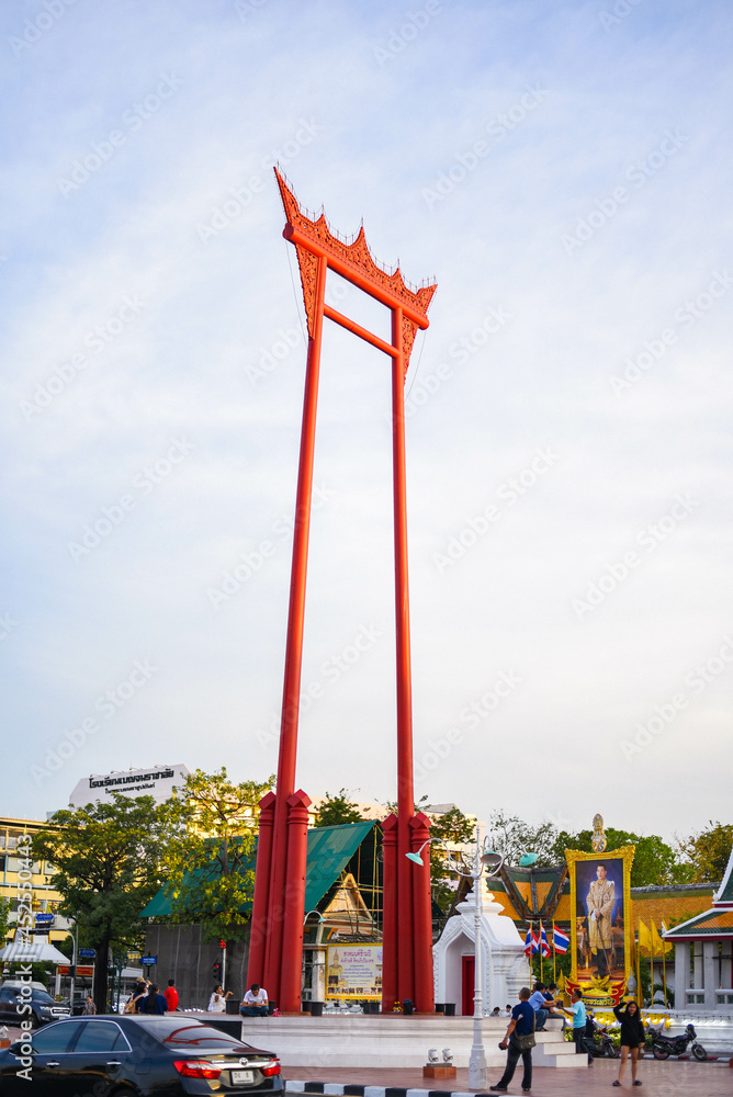 Naklejka premium The Giant Swing (Sao Ching Cha)
