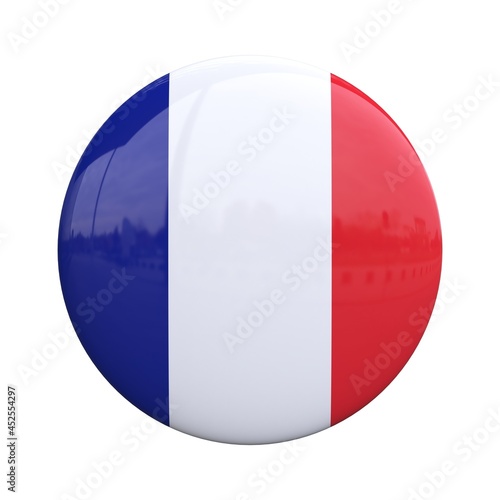 France national flag badge, nationality pin 3d rendering Free Download France national flag badge, nationality pin 3d rendering - GFXLoad