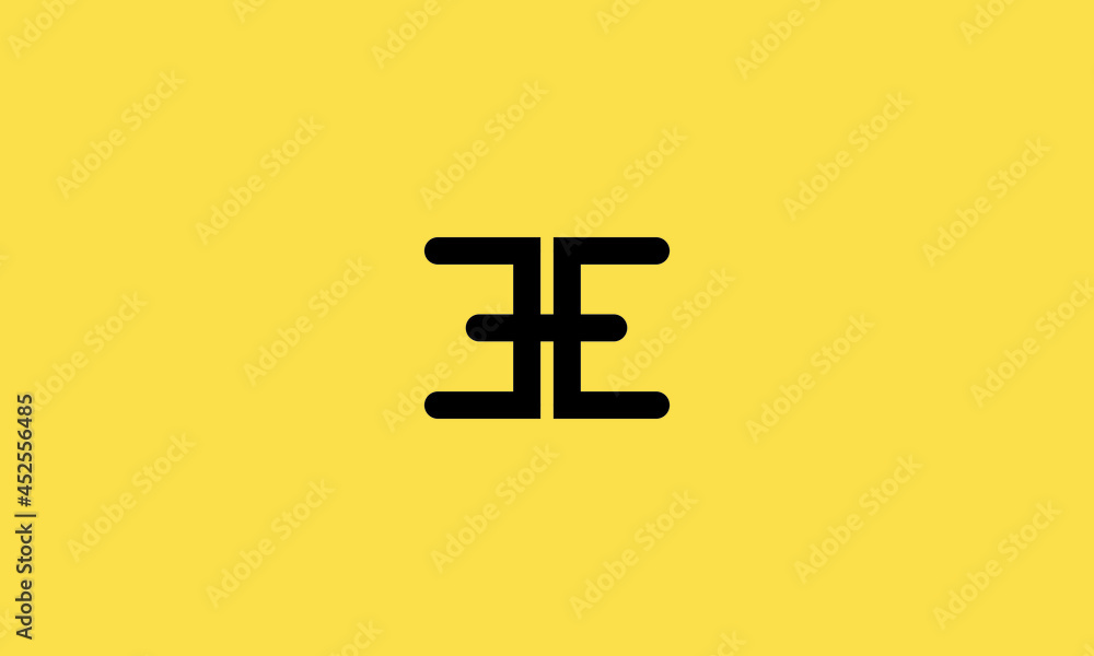 EE vector is a simple vector with unique design and black color with yellow background. EE vector is a simple vector with unique design and black color with yellow background.