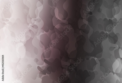 Light Gray vector pattern with random forms. © smaria2015