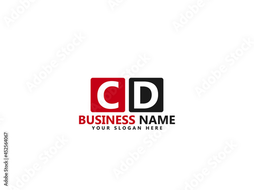 Letter CD logo, cd logo icon design vector for all kind of use
