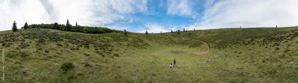 Fototapeta premium Les volcans d'Auvergne