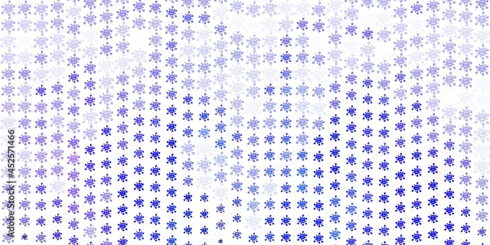 Light Purple vector texture with disease symbols. Light Purple vector texture with disease symbols.