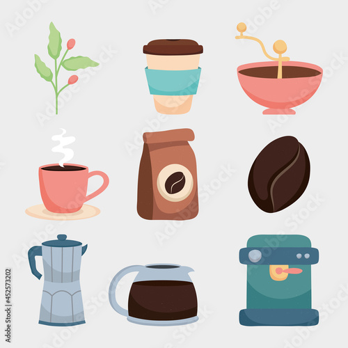 coffee icon collection