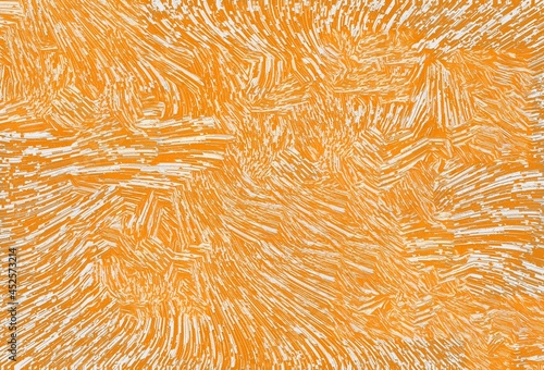 背景素材（オレンジ色の壁）