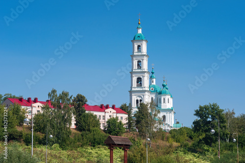 The Spassky Cathedral is a landmark of Yelabuga, Russia.